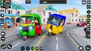 Rickshaw Driving Tourist Game screenshot 1