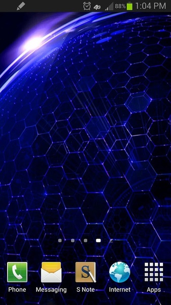 Droid DNA Live Wallpaper - Preview 1