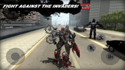 Flying Robot Ninja Battle 3D screenshot 2