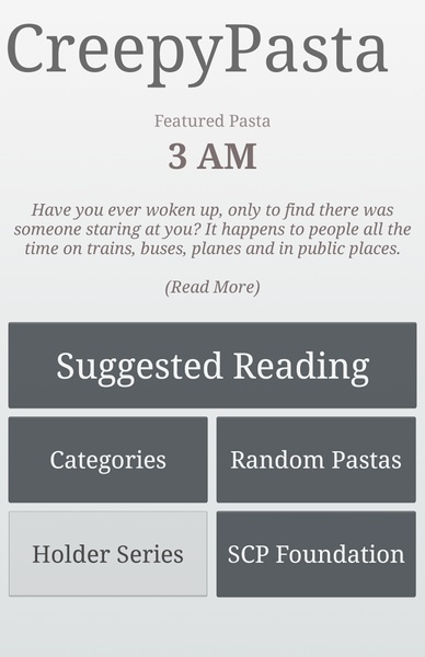 CreepyPasta Reader - Preview 5
