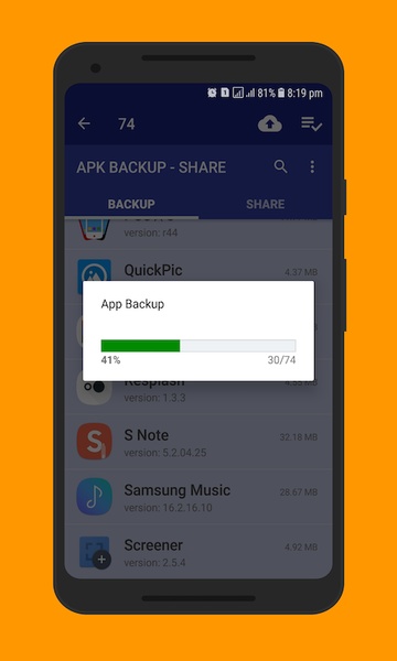 APK Backup - Share - Preview 2