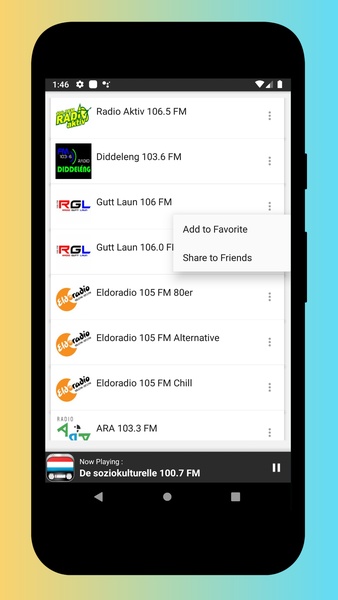 Radio Luxembourg: Radio Luxembourg FM + Live Radio - Preview 3