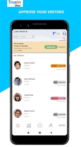 Truein User - Preview 4