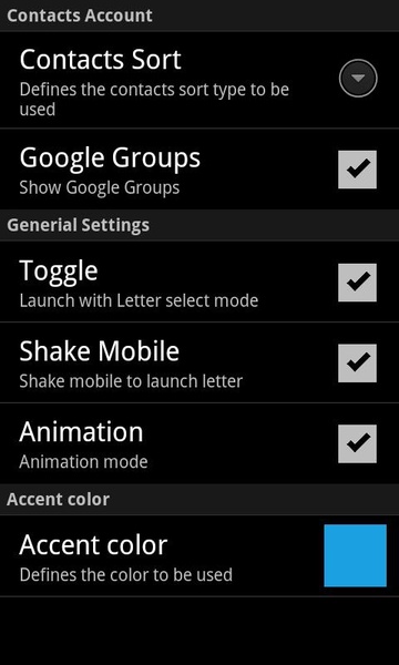 WP7Contact Lite - Preview 5