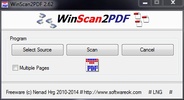 WinScan2PDF screenshot 2