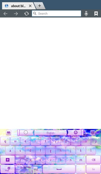 GO Keyboard Flower Keyboard Theme - Preview 7