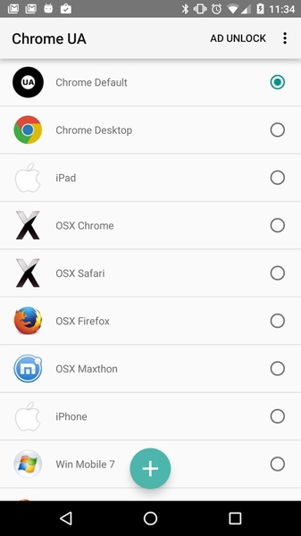 Chrome UA - Preview 9