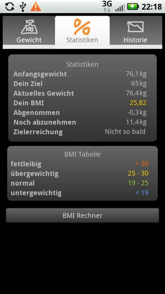 DroidWeight - Preview 2