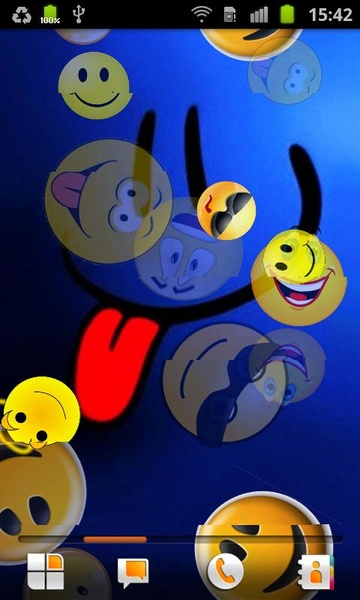 Smiley Live Wallpaper - Preview 3