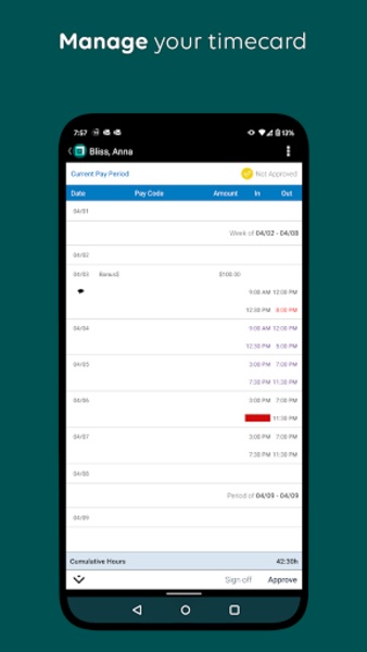 Kronos Mobile - Preview 3