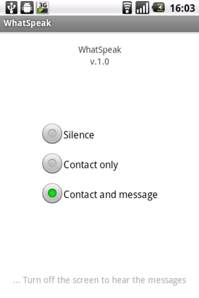 WhatSpeak - Preview 1
