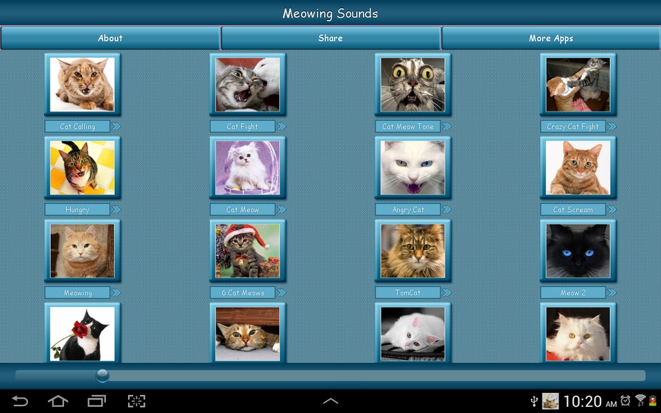 Cat Meow Sounds Kitten Meowing for Android - Free App Download