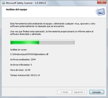 Microsoft Safety Scanner screenshot 5