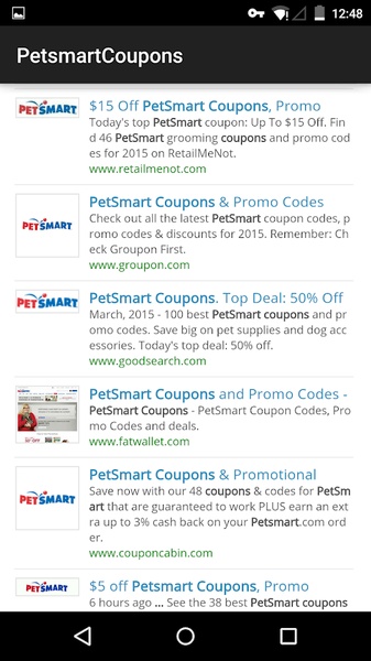 PetsmartCoupons - Preview 1