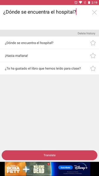 Talking Translator - Preview 3