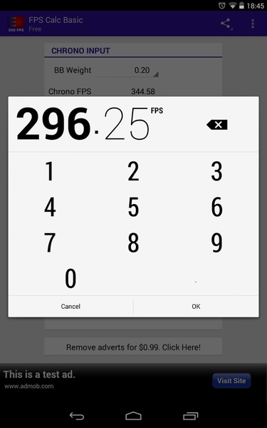 Airsoft FPS Calc Basic - Preview 4