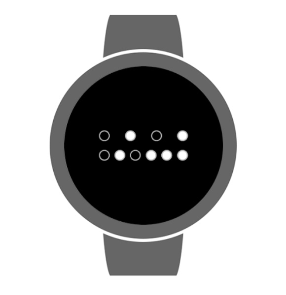 Elegant Binary Watch Face - Preview 1