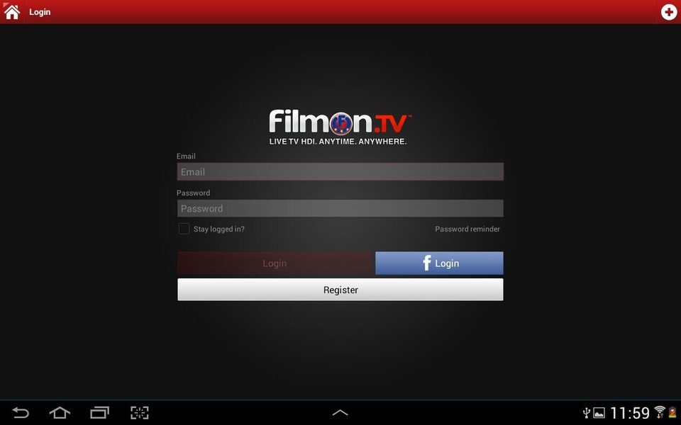 FilmOn Live TV for Android Download the APK from Uptodown