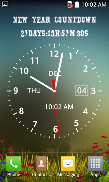 Photo Clock Live Wallpaper - Preview 1