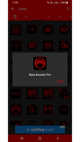 Black and Red Icon Pack Free - Preview 3