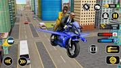 Flying Bike Game Motorcycle 3D screenshot 10