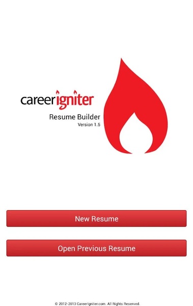 Career Igniter Resume Builder - Preview 2