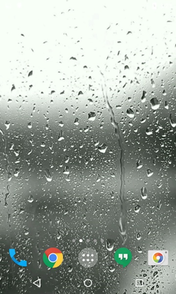 Raindrops 3D Live Wallpaper - Preview 1