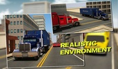 Real Truck Parking 3d Trailer screenshot 3