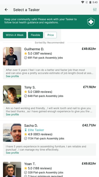 TaskRabbit - Preview 4