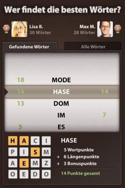 Wordblitz for Friends - Preview 3