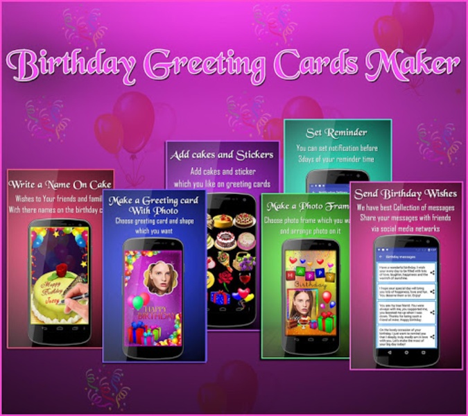 Birthday Greeting Cards Maker - Preview 2