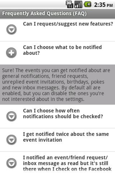MB Notifications for Facebook (Free) - Preview 2