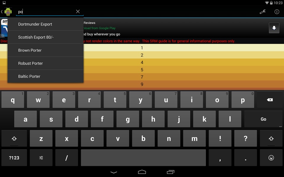 BJCPDroid - Preview 5