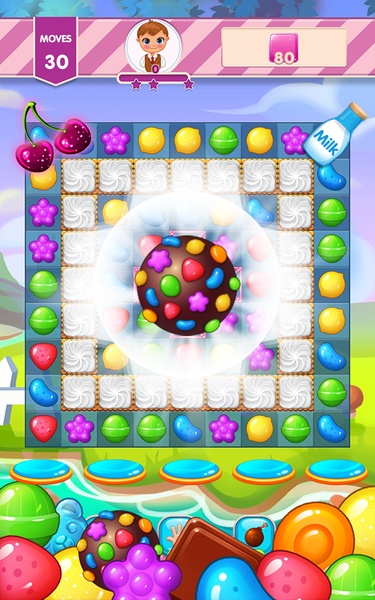 Sweet Day 2 - Adventure Jelly Puzzle Match 3 Game - Preview 7