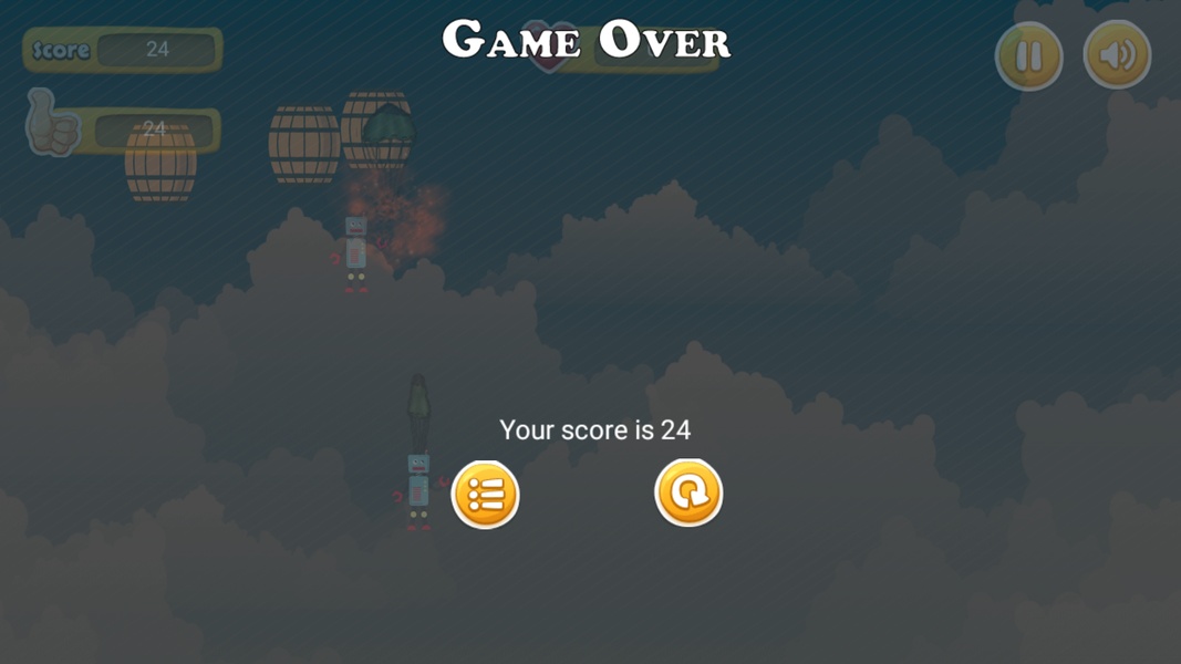 Parachute Invader - Preview 2