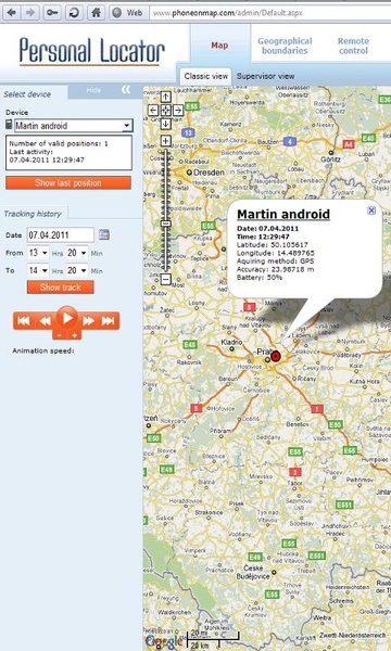 Phone On Map - Preview 3