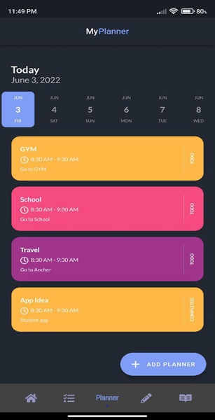 Taskly Pro: Events, Reminder, Planner, ToDo, Note, Tasks - Preview 3