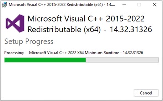 Microsoft Visual C++ Redistributable screenshot 2