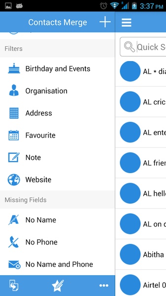Contacts Merge - Preview 4