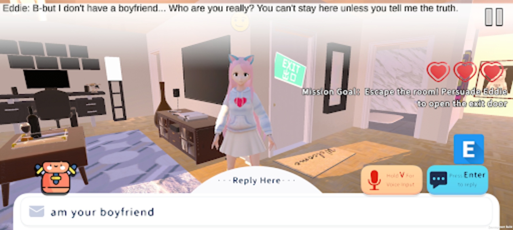 Yandere AI Virtual Girlfriend مهكر