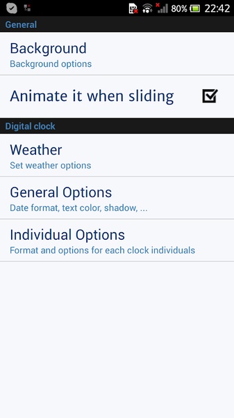 Sense Clock Live Wallpaper - Preview 6