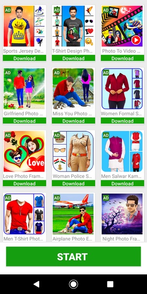 Men Police Suit Photo Editor - Preview 1