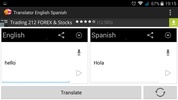 Translator English Spanish screenshot 2