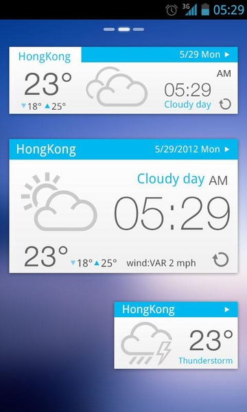 Concise white GO Weather EX - Preview 2