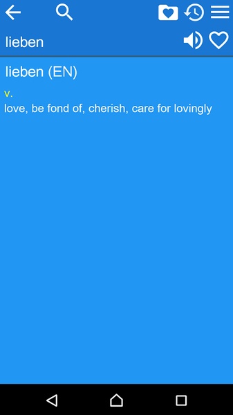 EN-DE Dictionary Free - Preview 6