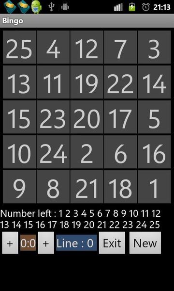 Bingo multiplayer game - Preview 4