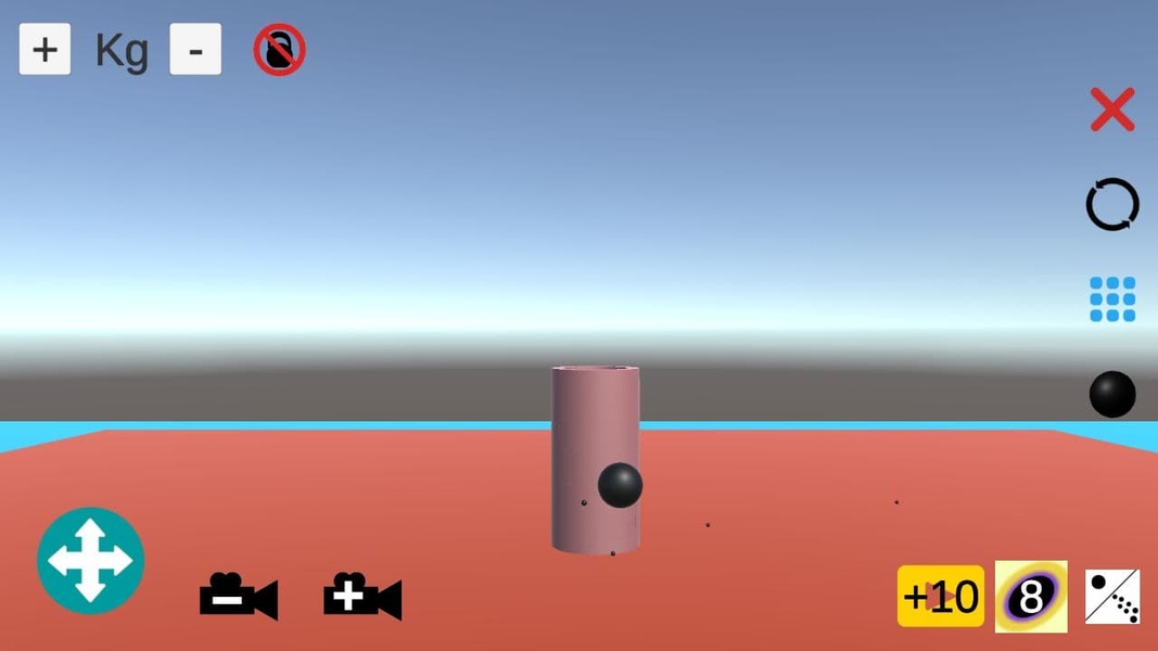 Destruction 3d physics simulation - Preview 1