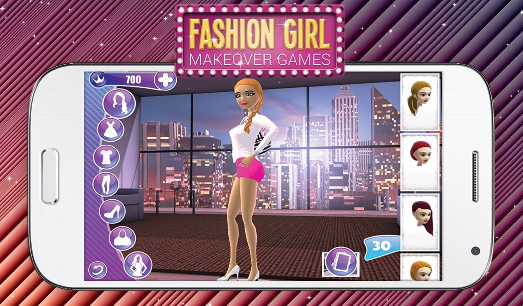 3D Fashion Girl Dress Up Game - Preview 1