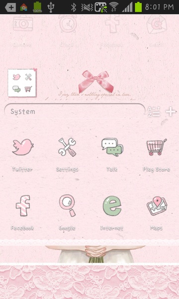 Sweetgirl.flower Go Launcher EX - Preview 3