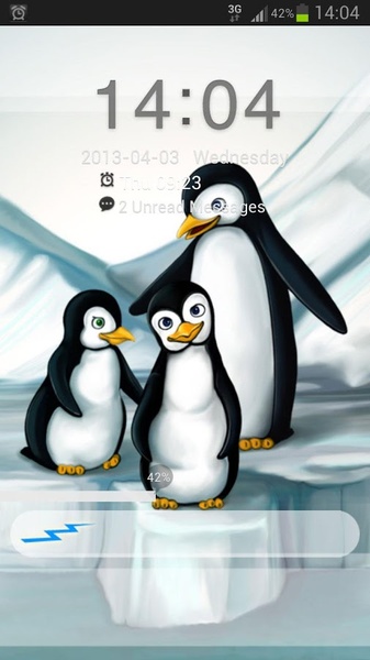 GO Locker Theme penguins - Preview 4